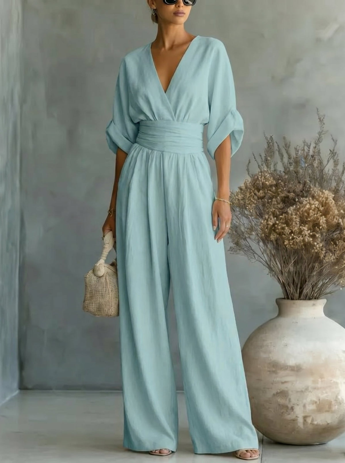 Fontella™ Elegant Jumpsuit | The Bellemont Sisters Australia