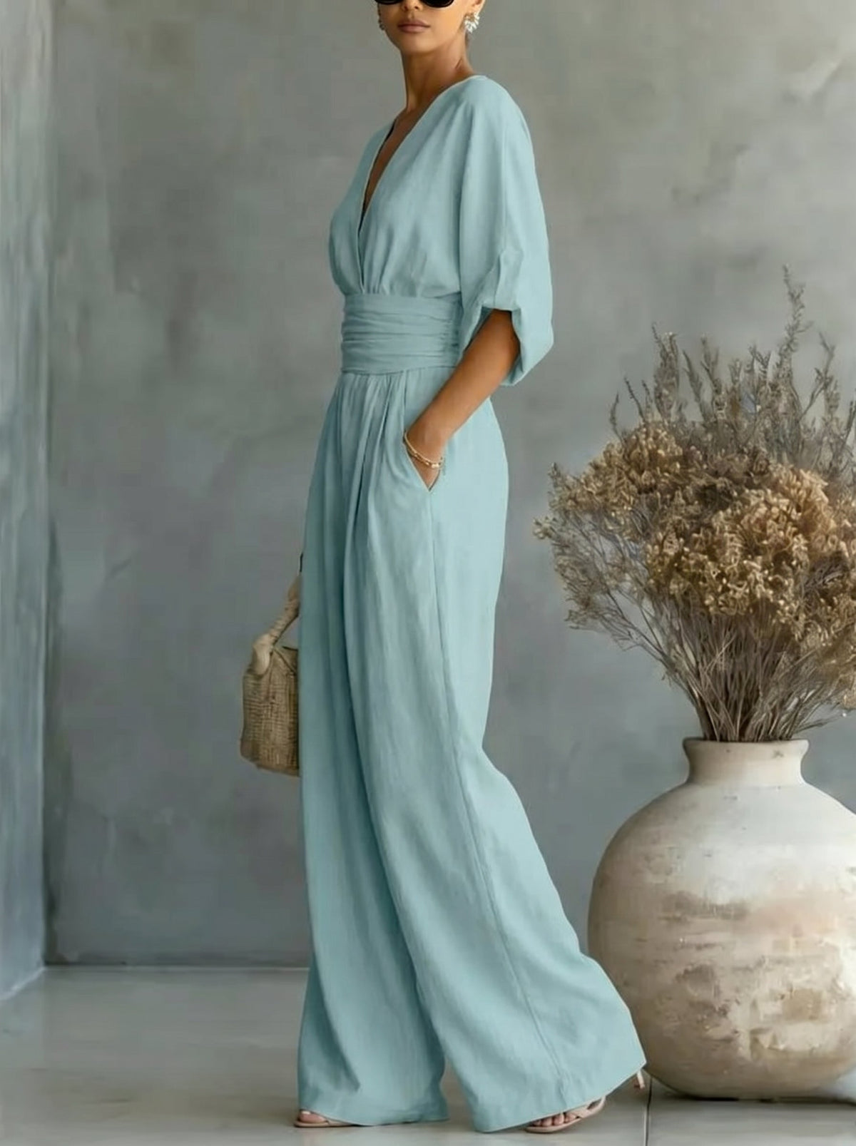Fontella™ Elegant Jumpsuit | The Bellemont Sisters Australia