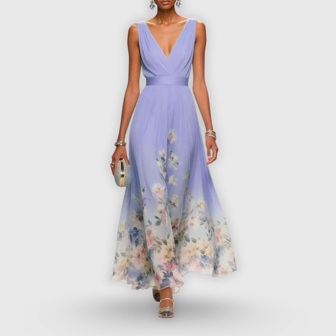 Madeline | Elegant Dress – Purple | The Bellemont Sisters Australia