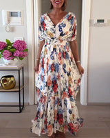 Florelle | Elegant Floral Dress | The Bellemont Sisters Australia