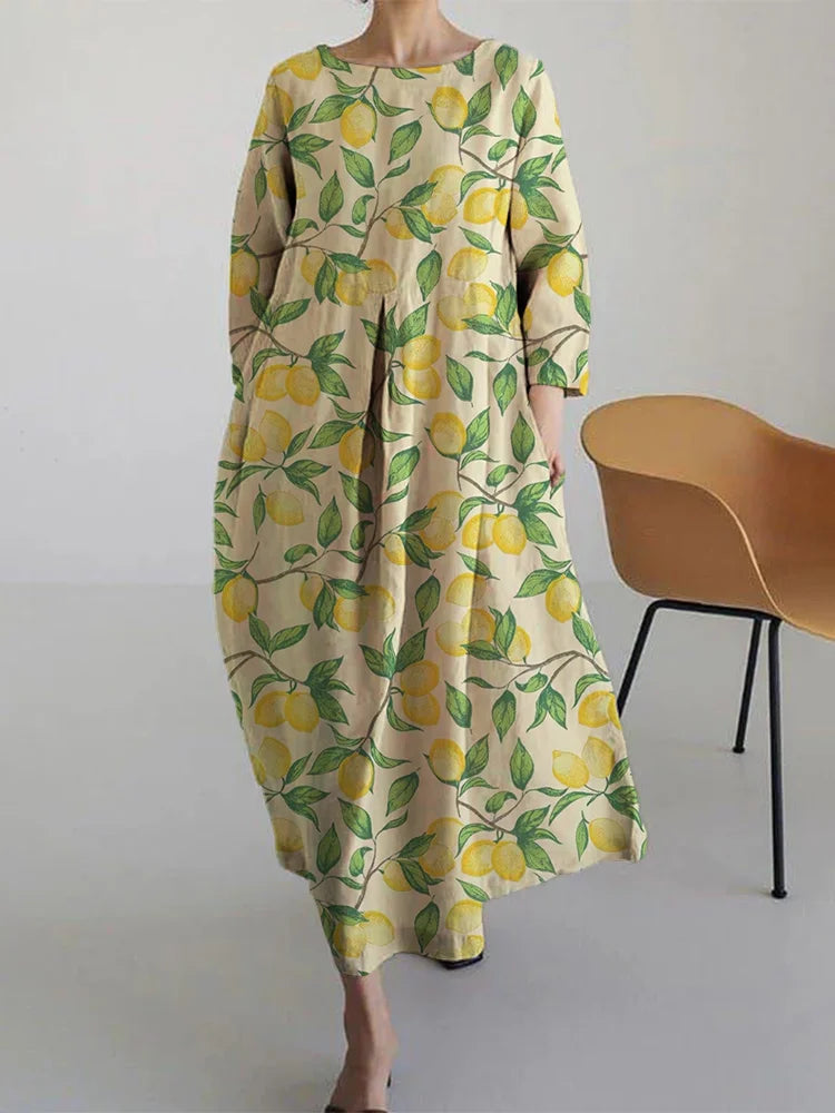 Joyce floral summer dress – Yellow | The Bellemont Sisters Australia