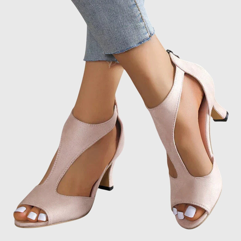 Delfina | Orthopedic Heels – Pink | The Bellemont Sisters Australia
