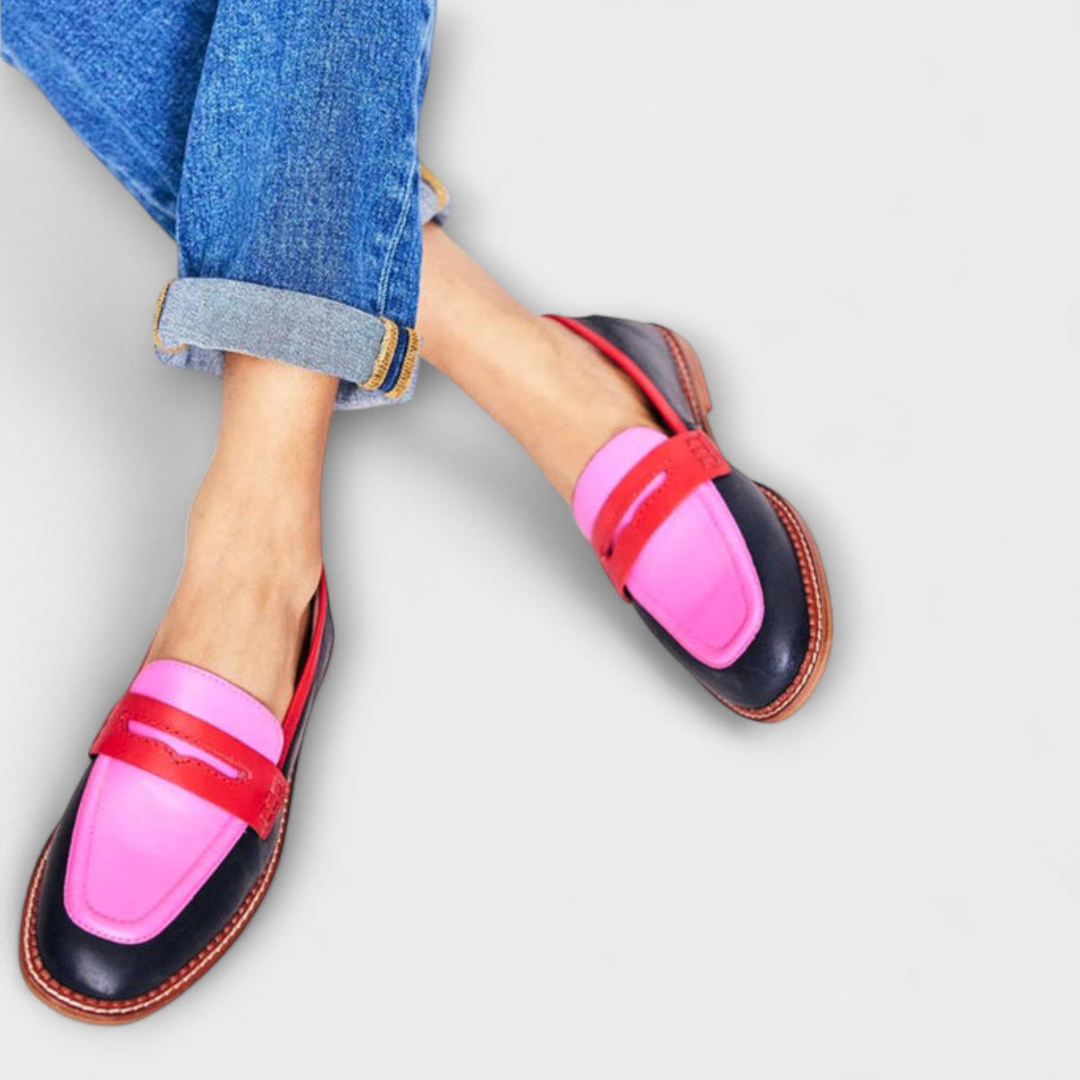 Lynette | Elegant Loafers – Multicolored | The Bellemont Sisters Australia