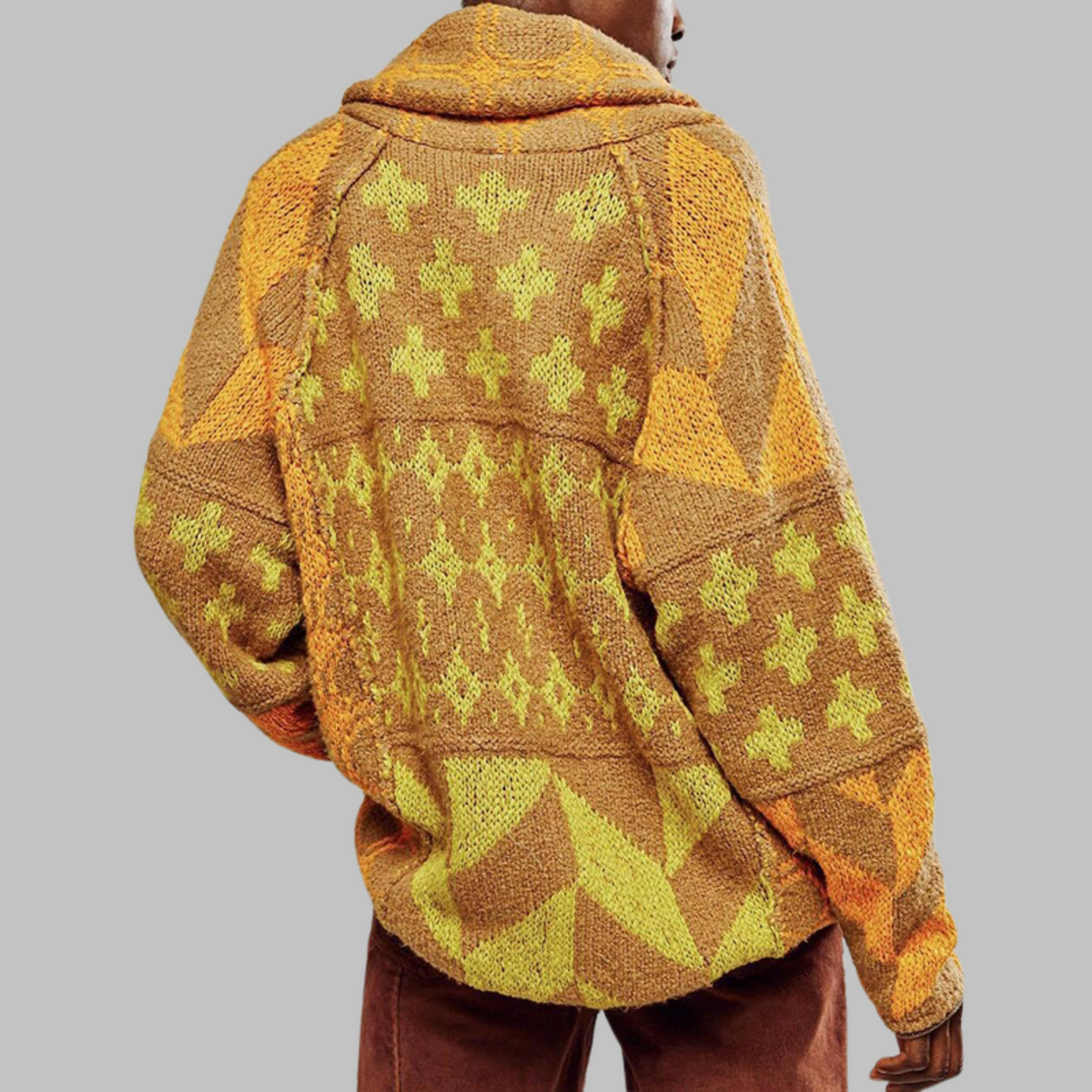 Evangelia | Elegant Cardigan – Yellow | The Bellemont Sisters Australia