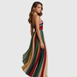 Isola | Chic Long Dress With Elegant Details | The Bellemont Sisters Australia