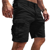 Callum | Classic Cargo Utility Shorts – Black | The Bellemont Sisters Australia