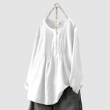 Brenna™ Elegant Casual Blouse – White | The Bellemont Sisters Australia