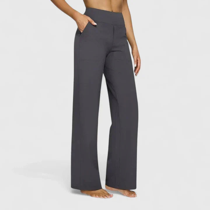 Jasmynne | Comfortable Pants – Gray | The Bellemont Sisters Australia