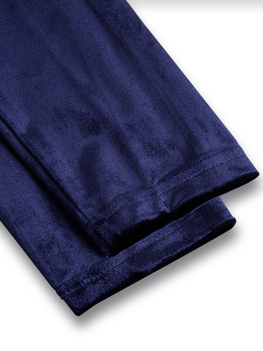 Sibella | Navy Long-Sleeve Midi Dress | The Bellemont Sisters Australia