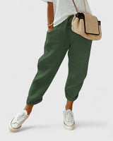 Dhalianette | Elegant Pants – Green | The Bellemont Sisters Australia