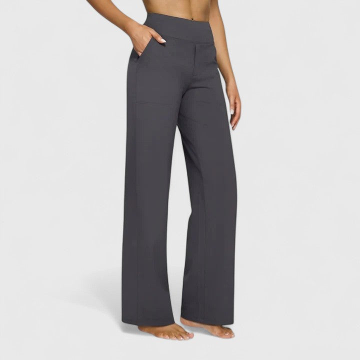 Hilary | Sophisticated Pants – Gray | The Bellemont Sisters Australia