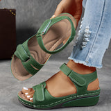 Janet | Orthopedic Comfort Flex Sandals – Green | The Bellemont Sisters Australia