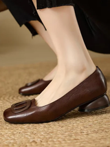 Opium Leather Flats | The Bellemont Sisters Australia