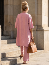 Yael | Three Piece Relaxed Top Pant Set | The Bellemont Sisters Australia
