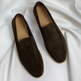 Harold | Elegant Suede Loafers – Brown | The Bellemont Sisters Australia