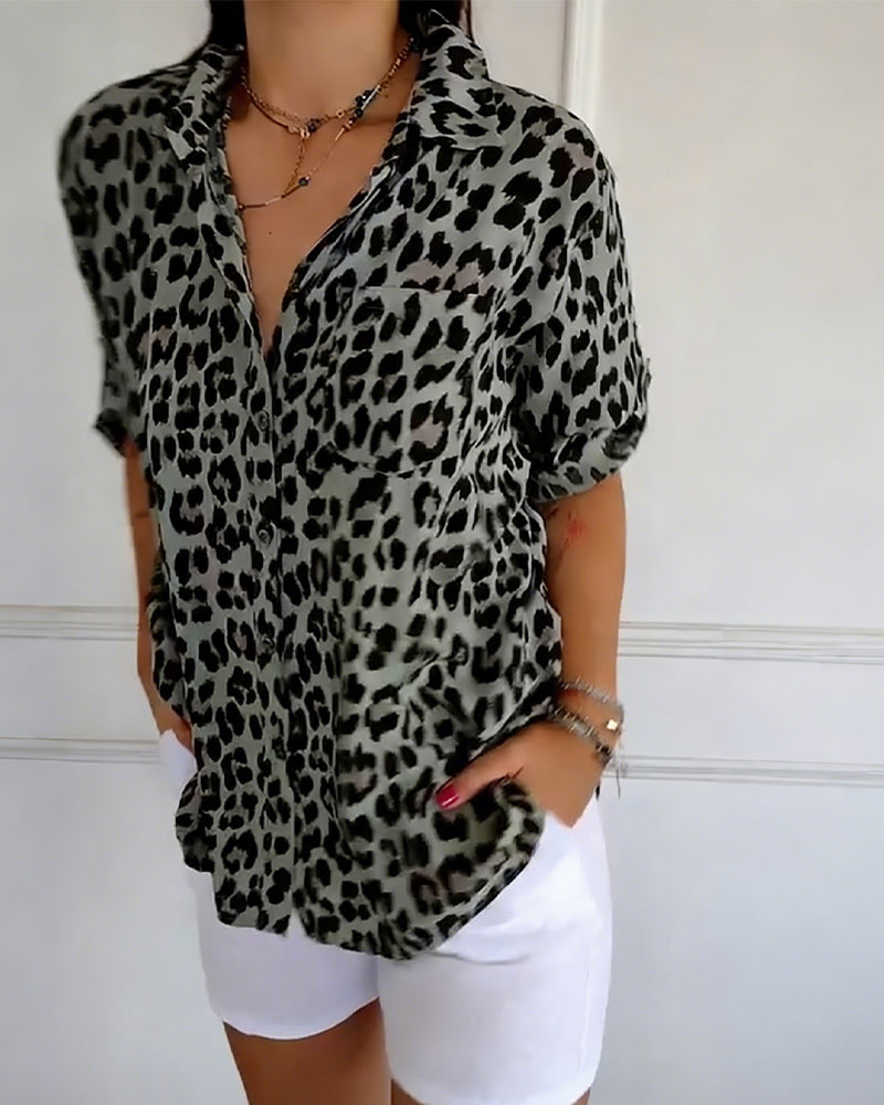 Susan | Fashion Blouses with Leopard Print | The Bellemont Sisters Australia