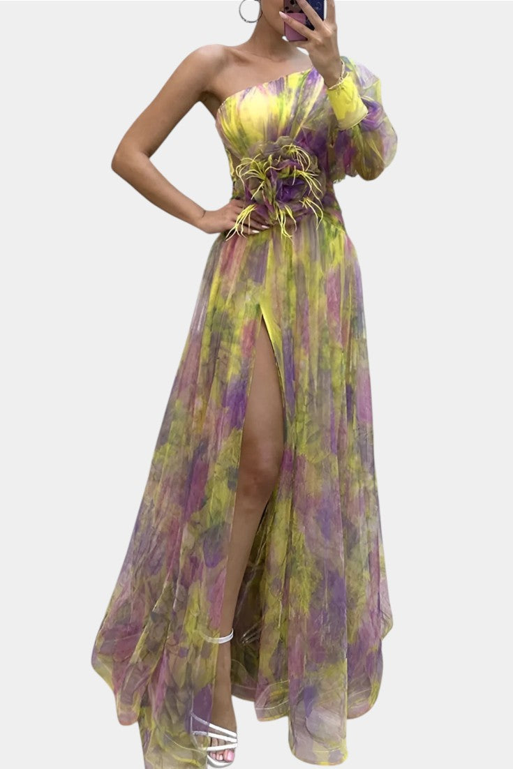Danyzhel | Elegant Maxi Dress – Yellow | The Bellemont Sisters Australia
