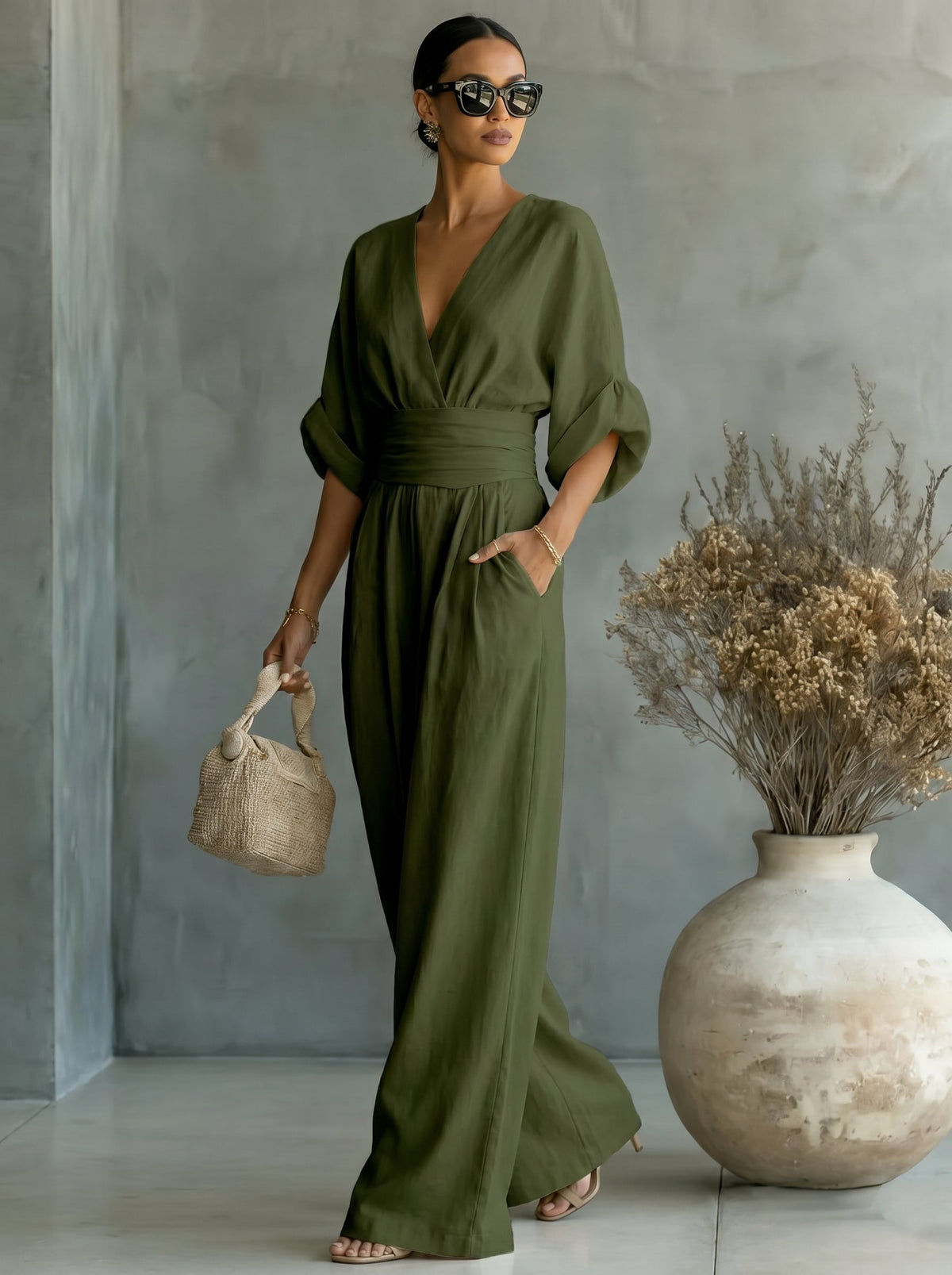 Fontella™ Elegant Jumpsuit | The Bellemont Sisters Australia