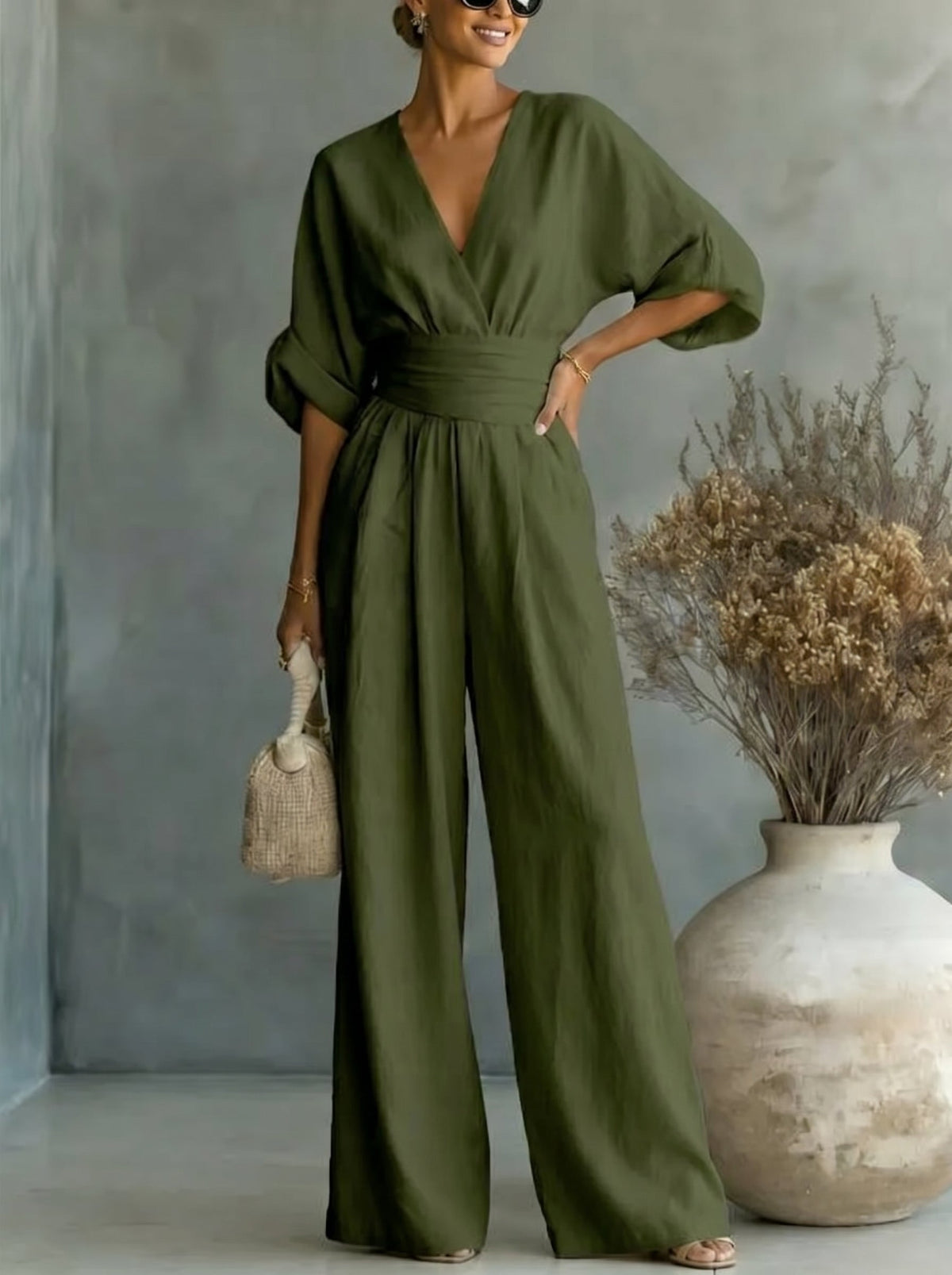 Fontella™ Elegant Jumpsuit | The Bellemont Sisters Australia