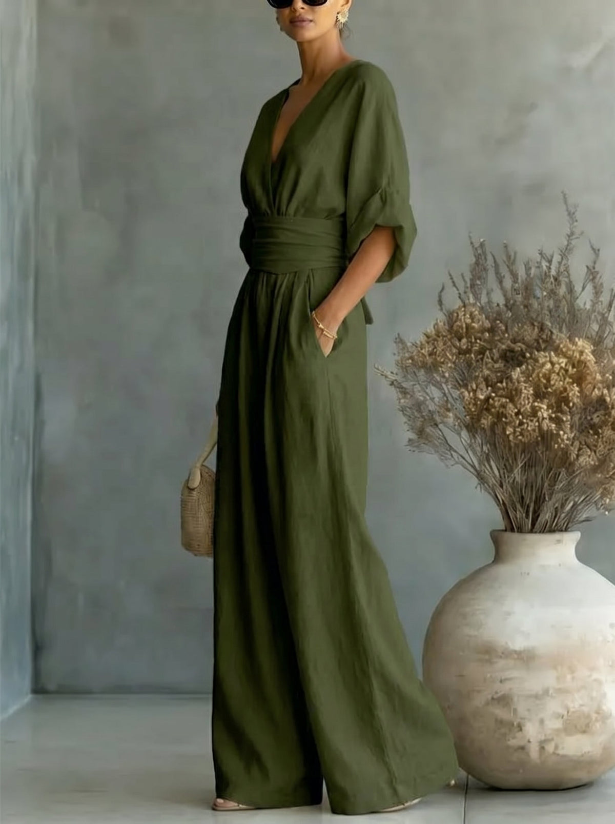 Fontella™ Elegant Jumpsuit | The Bellemont Sisters Australia