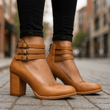 Elena - Charm Heels – Brown | The Bellemont Sisters Australia