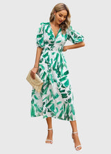 Merlin | Flattering Floral Midi Dress | The Bellemont Sisters Australia