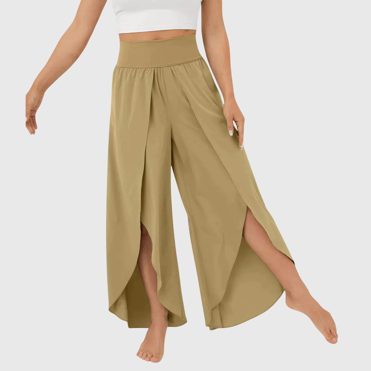 Airflow - Women's Pants – Khaki | The Bellemont Sisters Australia
