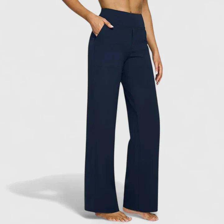 Jasmynne | Comfortable Pants – Dark Blue | The Bellemont Sisters Australia