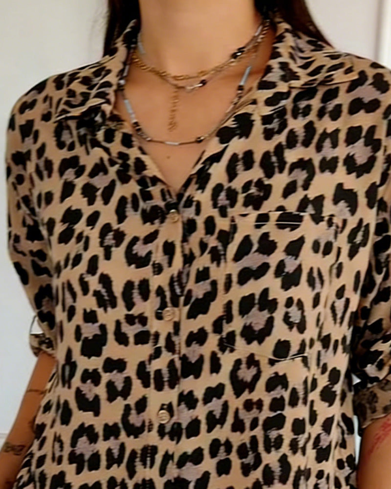 Susan | Fashion Blouses with Leopard Print | The Bellemont Sisters Australia