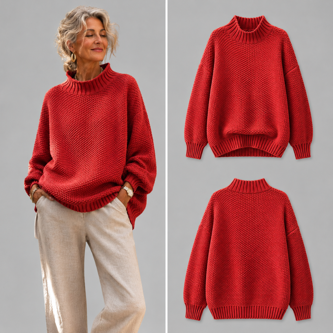 Barbara™ Relaxed Knit Sweater | The Bellemont Sisters Australia