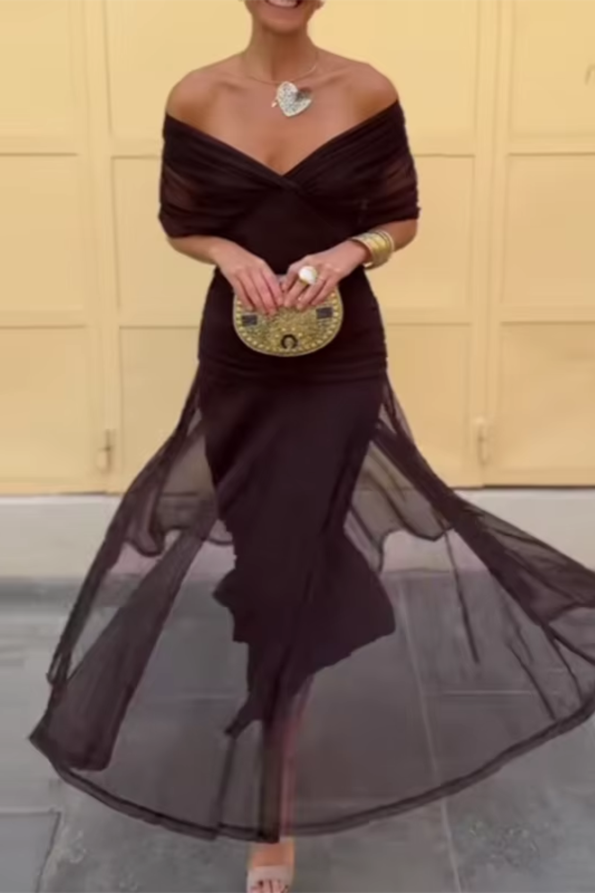 Santana | Midi Dress – Night Brown | The Bellemont Sisters Australia