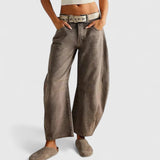 Rain | Comfortable Wide-Leg Pants – Dark Gray | The Bellemont Sisters Australia