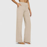 Jasmynne | Comfortable Pants – Cream | The Bellemont Sisters Australia