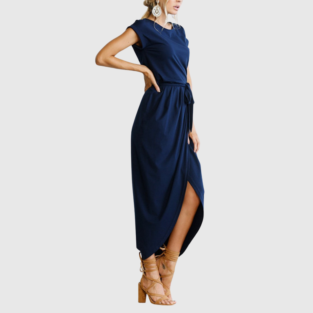 Maelis | Casual Midi Dress | The Bellemont Sisters Australia