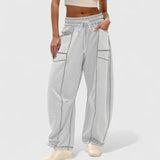 Camrynnne | Comfortable Pants – Gray | The Bellemont Sisters Australia