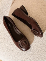 Opium Leather Flats | The Bellemont Sisters Australia