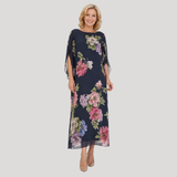 Elowen™ | Midnight Bloom Maxi Dress – Blue | The Bellemont Sisters Australia