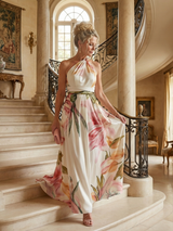 Amiel™ Light Floral Maxi Dress | The Bellemont Sisters Australia