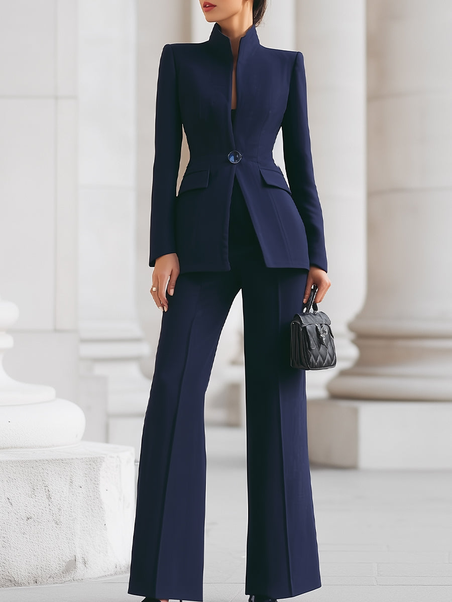 Danica  | Elegant Set – Navy Blue | The Bellemont Sisters Australia