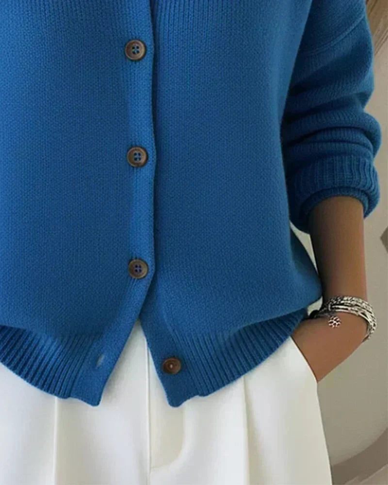 Vespera™ | Button Collar Cardigan | The Bellemont Sisters Australia