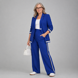 Hyacinth | Casual Suit Set – Blue | The Bellemont Sisters Australia