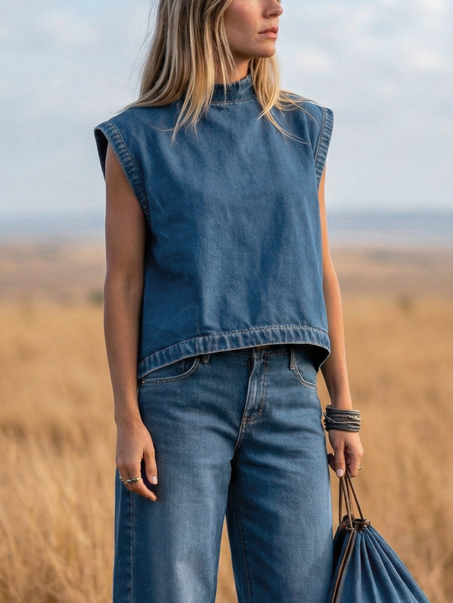 Ella | Loose Set with Wide Trousers | The Bellemont Sisters Australia