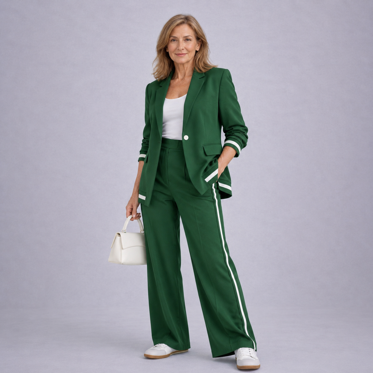 Hyacinth | Casual Suit Set – Green | The Bellemont Sisters Australia