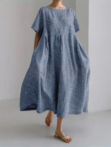 Bianco floral summer dress – Blue | The Bellemont Sisters Australia