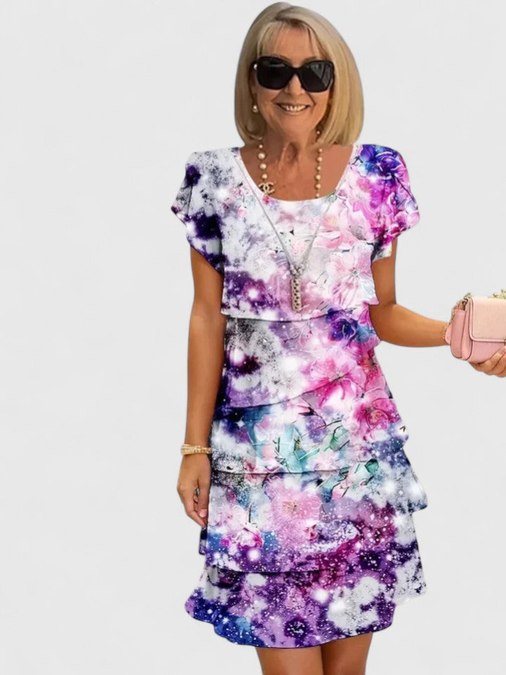 Angel | Elegant Dress – Purple | The Bellemont Sisters Australia