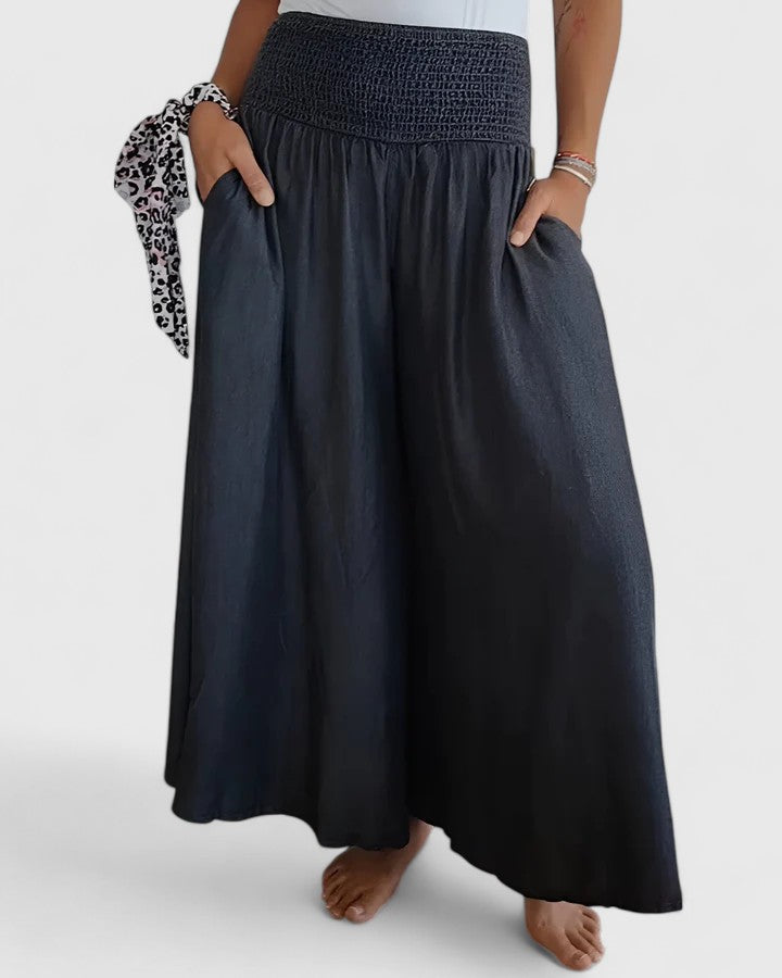 Elona | Comfortable Pants – Gray | The Bellemont Sisters Australia