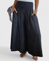 Elona | Comfortable Pants – Gray | The Bellemont Sisters Australia