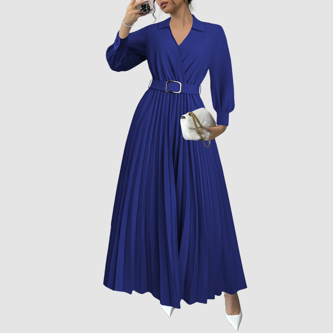 Margot Lane | Everyday Elegance Dress – Blue | The Bellemont Sisters Australia