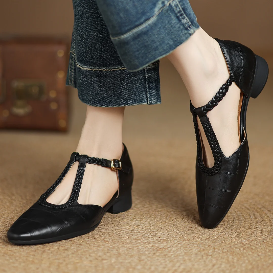Mary Janes - Classic Mary Janes – Black | The Bellemont Sisters Australia
