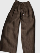 Saree | Comfortable Pants – Brown | The Bellemont Sisters Australia